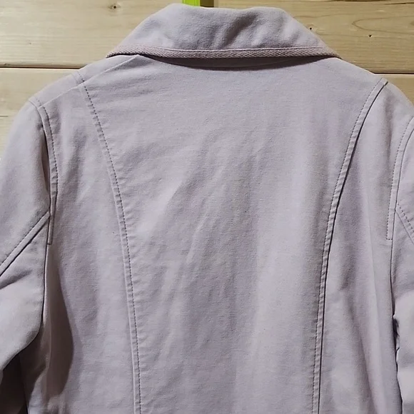 Burberry Trench Coat Pastel Pink Size 10 Preloved Girls - Picture 8 of 9